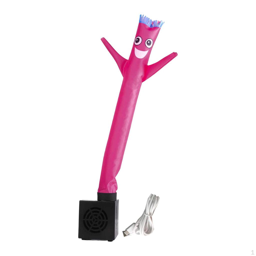 Man Dancing Inflatable Tube Figure USB Air Blower PP Material Tabletop Guy Suitable for Desk