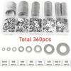 M2-M10 Size Range Washer Set Stainless Steel Ultrathin Washer Assortment  DIY Projects