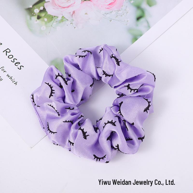 European & American Fashion Silk Hair Ties & Headbands for Women - Customizable Logo