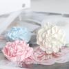 Carnation Flower Aromatherapy Mold Gypsum DIY Candle Diffuse Stone Handmade Soap Decoration Silicone Mold CDN