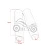Harley Retro Universal Motorcycle Handlebar Grips