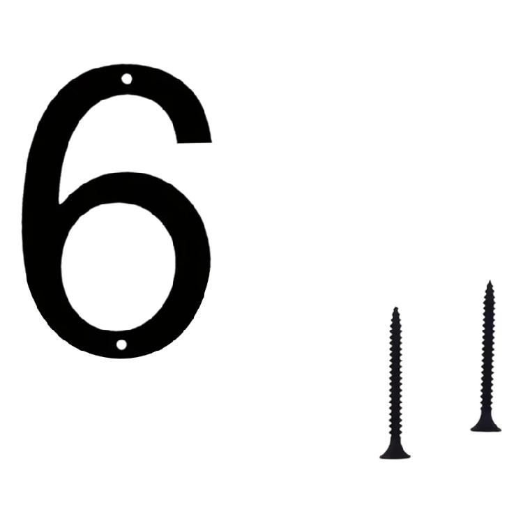 Black Floating Houses Number,Modern Houses Number for Outside,Home Address Number for Outdoor Garage Gate Street Wall