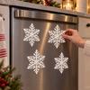 3D Printed Snowflake Fridge, Decorative Refrigerator for Kitchen Home Decor