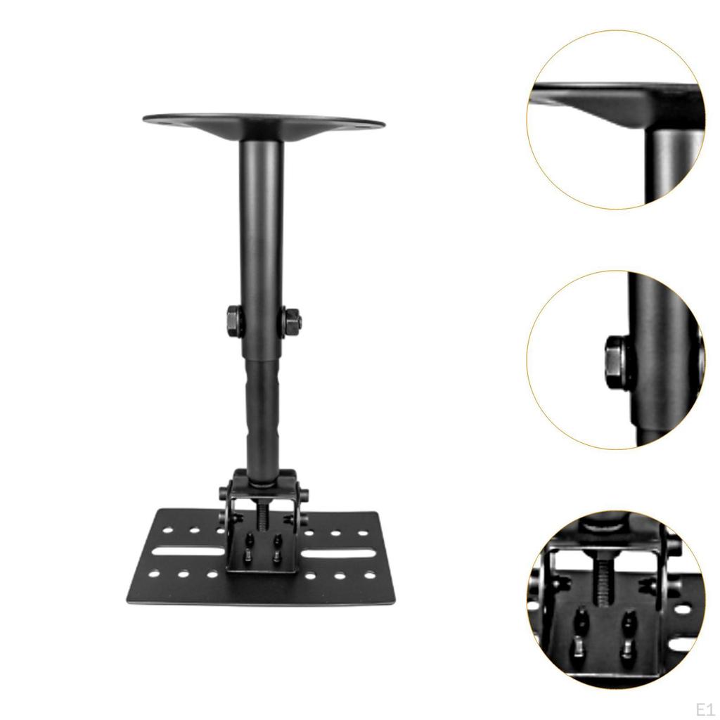 Speaker Bracket Adjustable Height Stable Practical Smart Shelf Wall Mount for Office