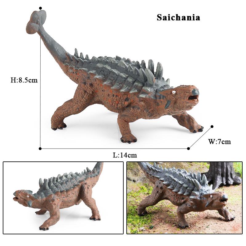 Oenux Jurassic Dinosaur World Eoraptor Dilophosauridae Mosasaurus Velociraptor T-Rex Animasl Model Action Figures Kid Toy Gift