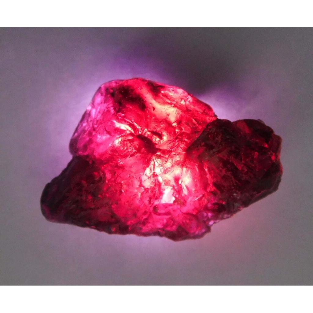 20 Ct Natural RED Ruby HUGE ROUGH Earth Mined CERTIFIED Loose Gemstone 1A-5876