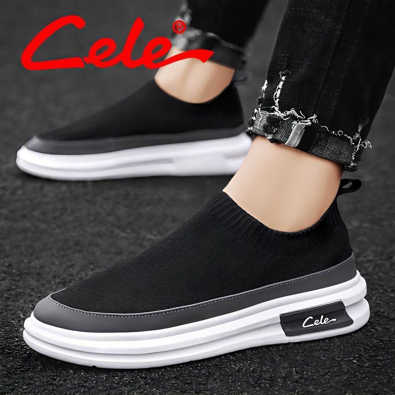 Spring new men's shoes summer casual shoes lazy fly-woven breathable sports socks shoes foot soft-soled shoes men's soft trendy shoes