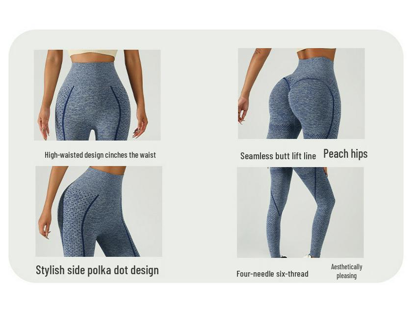 TK Seamless Women's Quick-Dry Butt-Lifting Yoga Pants – Peach Heart Sport Cropped Fitness Tights