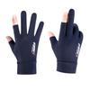 Ice Silk Fingerless Sun Protection Gloves for Men & Women: Ideal for Summer Cycling, Fishing, and Driving