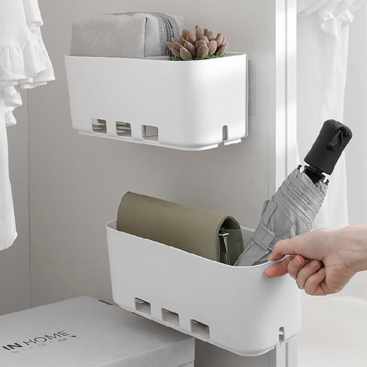 2 Pieces Multi-function Wall Mount Bathroom Organization Kitchen Organizer