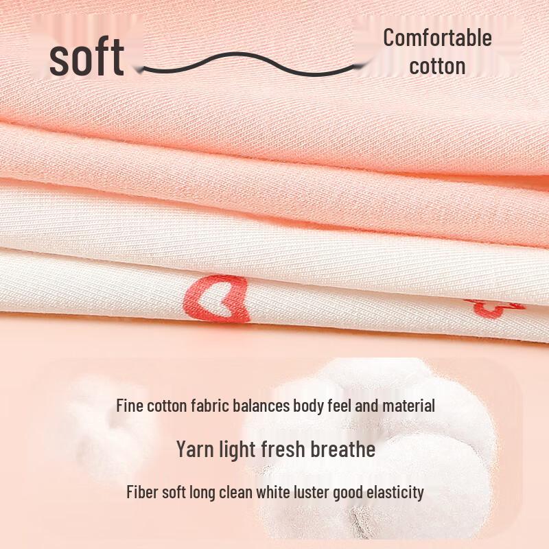 Langsha Girls' Pure Cotton Briefs