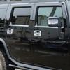 4PCS Chrome ABS External Car Door Handle Bowl Cover Trim For Hummer H2 2003-09