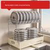 Yingbai Double-Tier Aluminum Countertop Dish Drying Rack