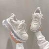 Fashion Women Sneakers Spring New Lace-up Sports Casual Shoes Lace Up Platform Running Shoes Woman Comfort Thick Bottom Vulcanized Shoes