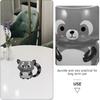 Ceramic Raccoon Coffee Mug - Adorable Animal Design 19oz/560ml Porcelain Tea Cup for Hot Cold Drinks Dishwasher & Microwave Safe for Home Office