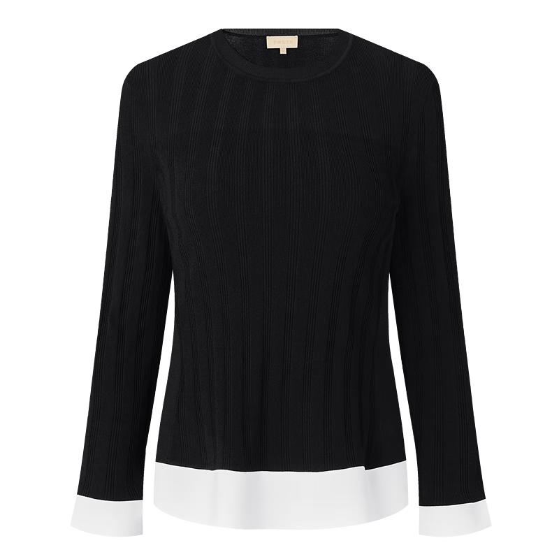 

PORTS Women s 2025 Summer Spliced Knit Sweater XL