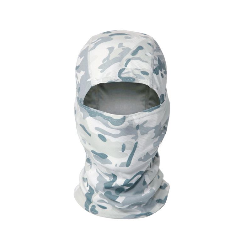 Breathable And Sun - Resistant Camouflage Full Face Mask Wargame  Hat Hunting Bicycle Cycling Army Multicam Bandana Neck Gaiter