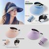 Sun Protection Wide Brim Summer Outdoor Hat For Women With Adjustable Fit