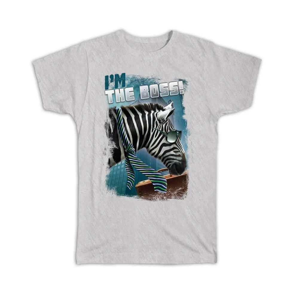 

Gift T-Shirt : Zebra Boss Nature Wild Animals Wildlife Fauna Safari Species 2XL