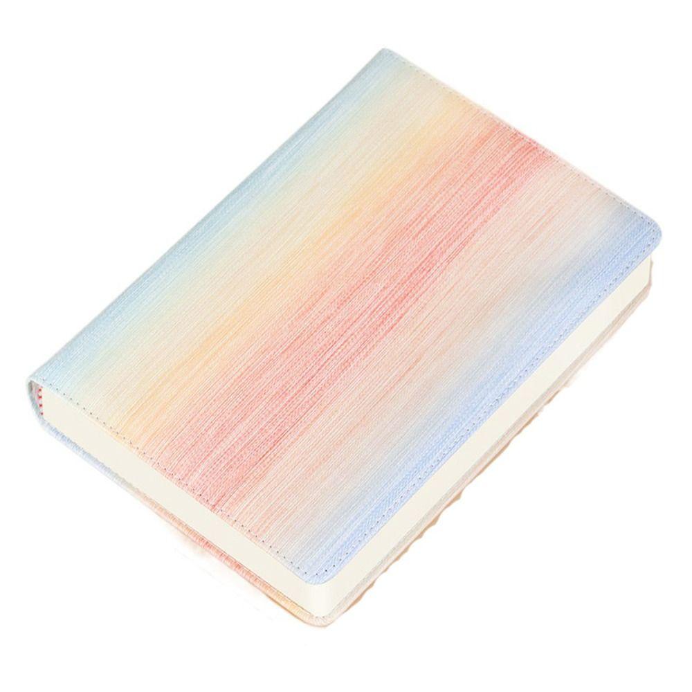 

Soft Soft Cover Notebook High-Value A5 Notebook Durable Gradient Color Journal School
