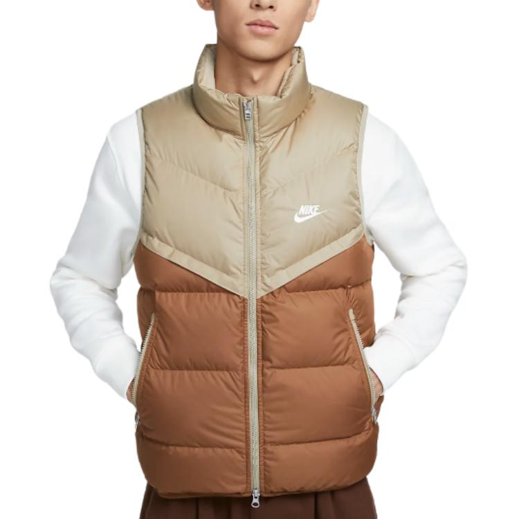 New Nike SportswearStorm FIT Vest Men's Khaki FB8184-248