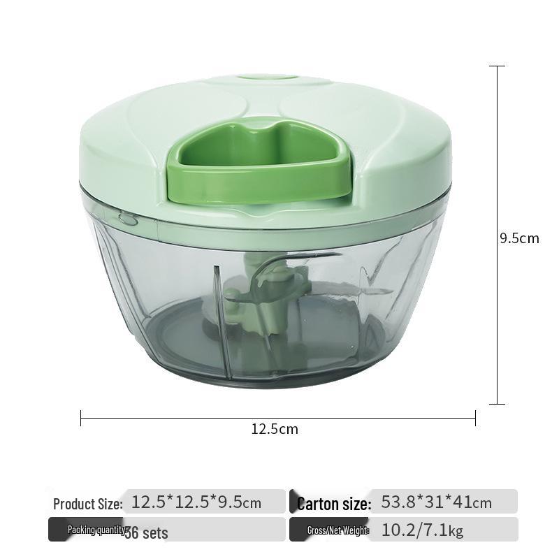 Manual Garlic & Onion Puller: Seasoning, Dumpling, Ginger, Meat Grinder, Pumpkin & Potato Puree, Baby Food Maker, Food Processor