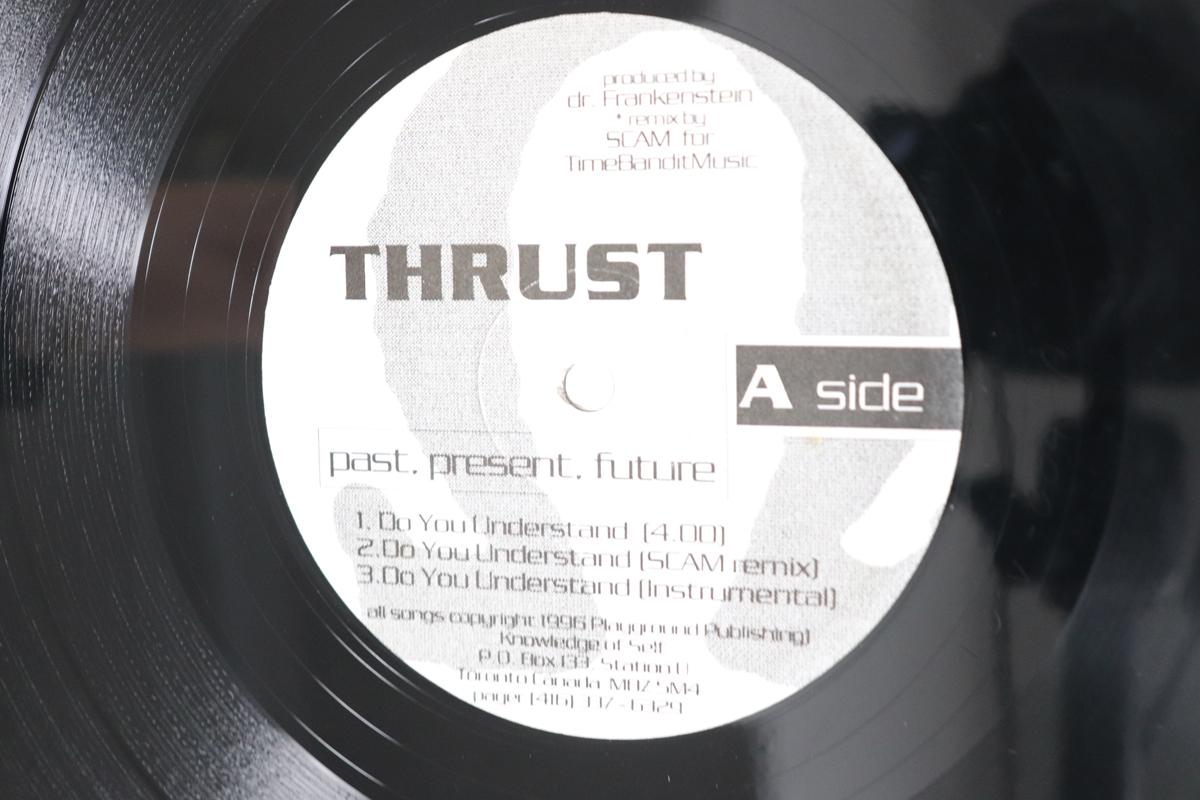 

12inch Record THRUST Past Present Future The EP KOSV004 Knowledge Of Se 1996 Canada Rap HipHopRB Used