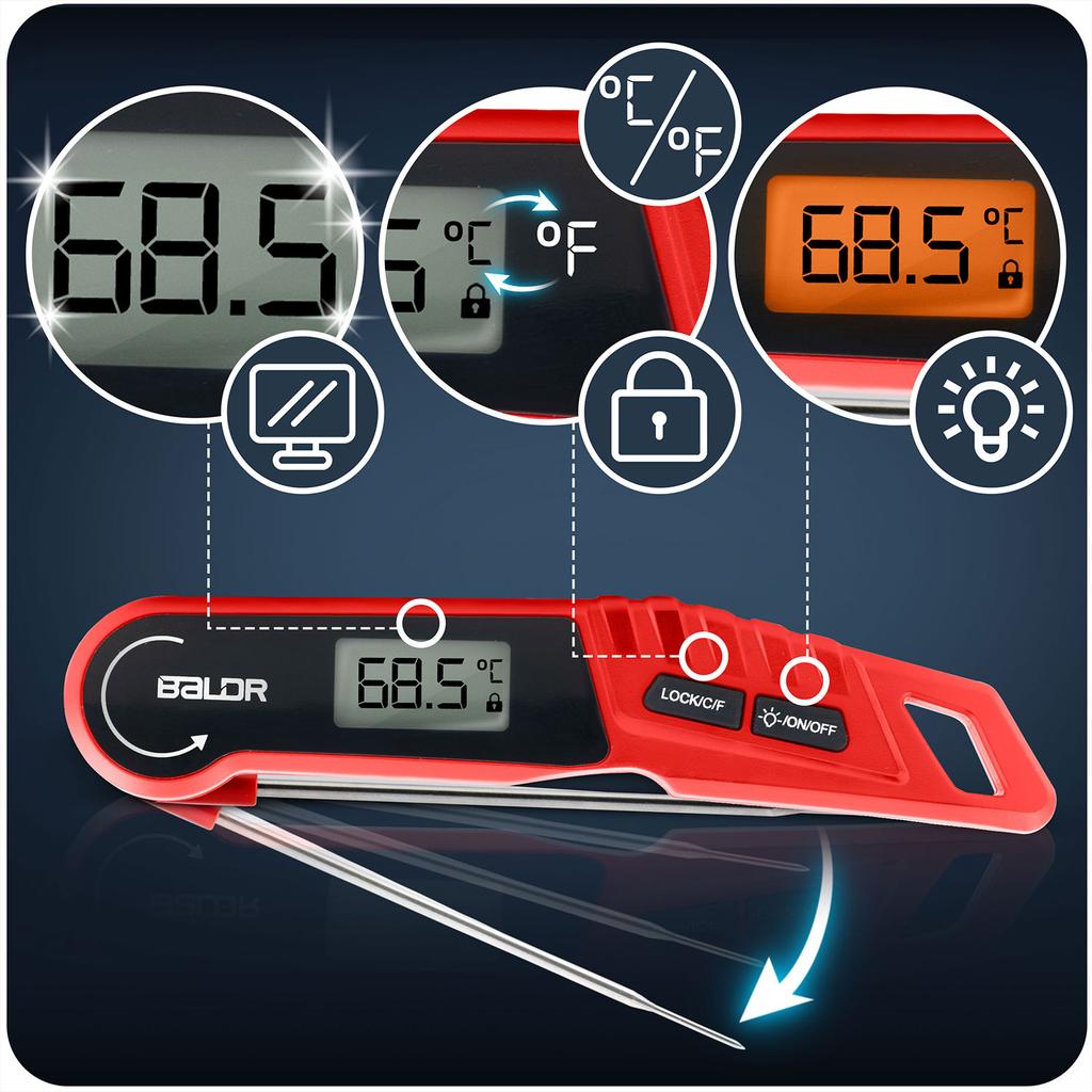 Baldr Bd-130 Pin Probe Meat Thermometer