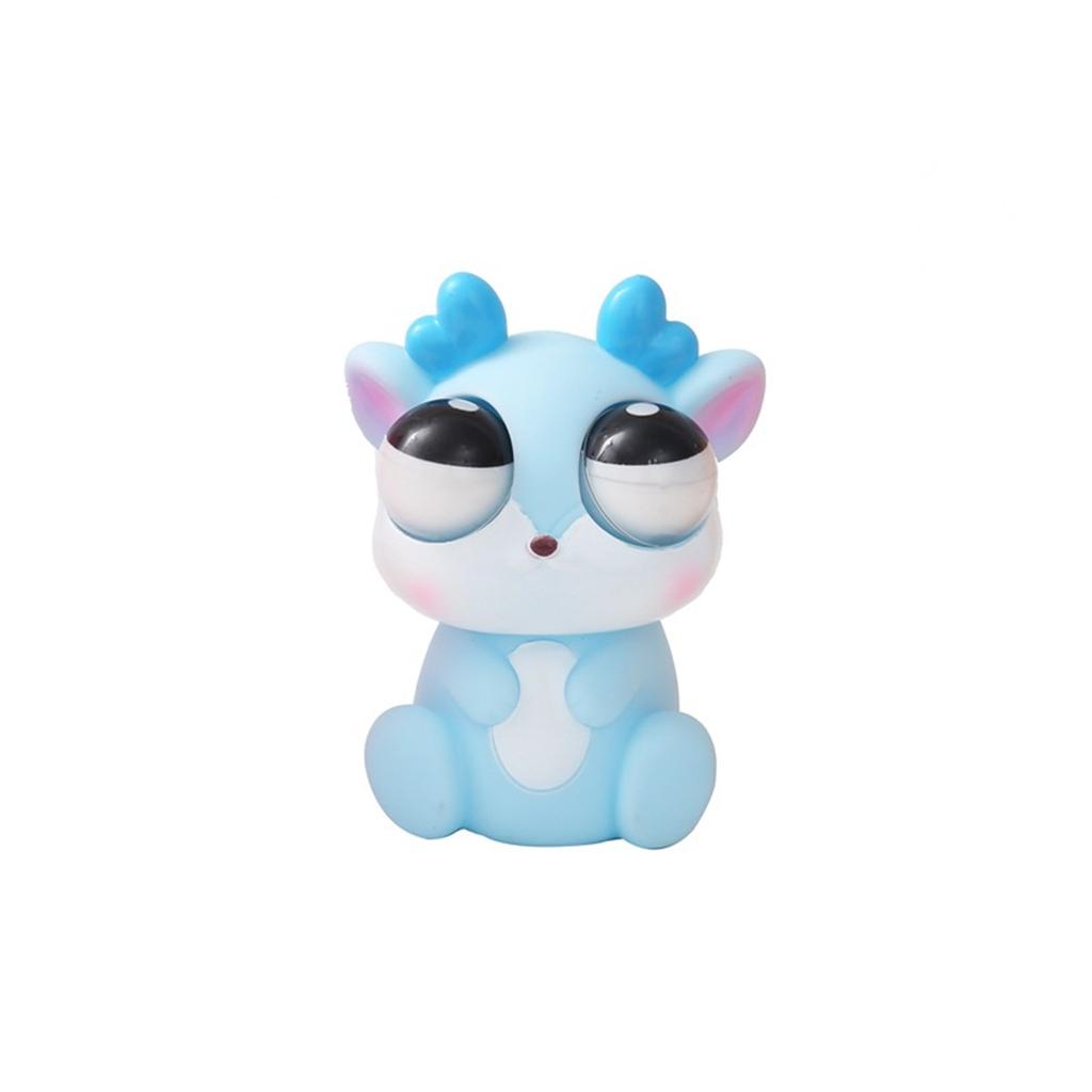 Cute Deer Decompression Staring Pinch Fun Quirky Venting Toys