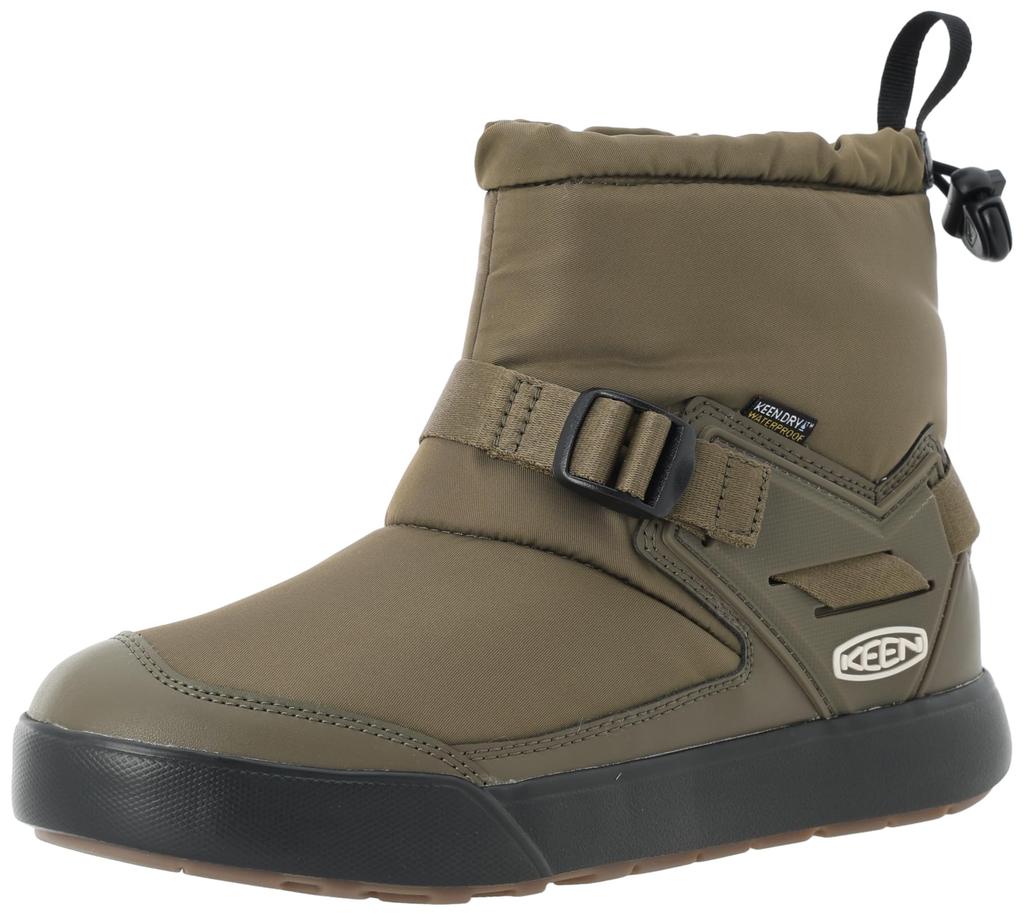 KEEN HOODROMEO WP Waterproof Dark Size Cm Boots, Olive/Black, 23.0
