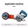 Saw Cutting Wheel 4.5-Inch Multi-Purpose Angle Grinder Attachment Grinding Wheel Tools for Tiles Marbles Concrete Steel PVC