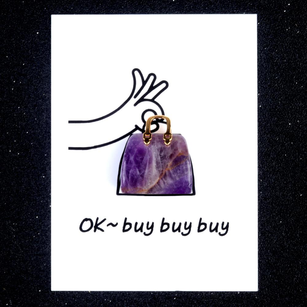 1шт Рейки Исцеляющий кристалл Мини-сумочка Резьба — фото 6