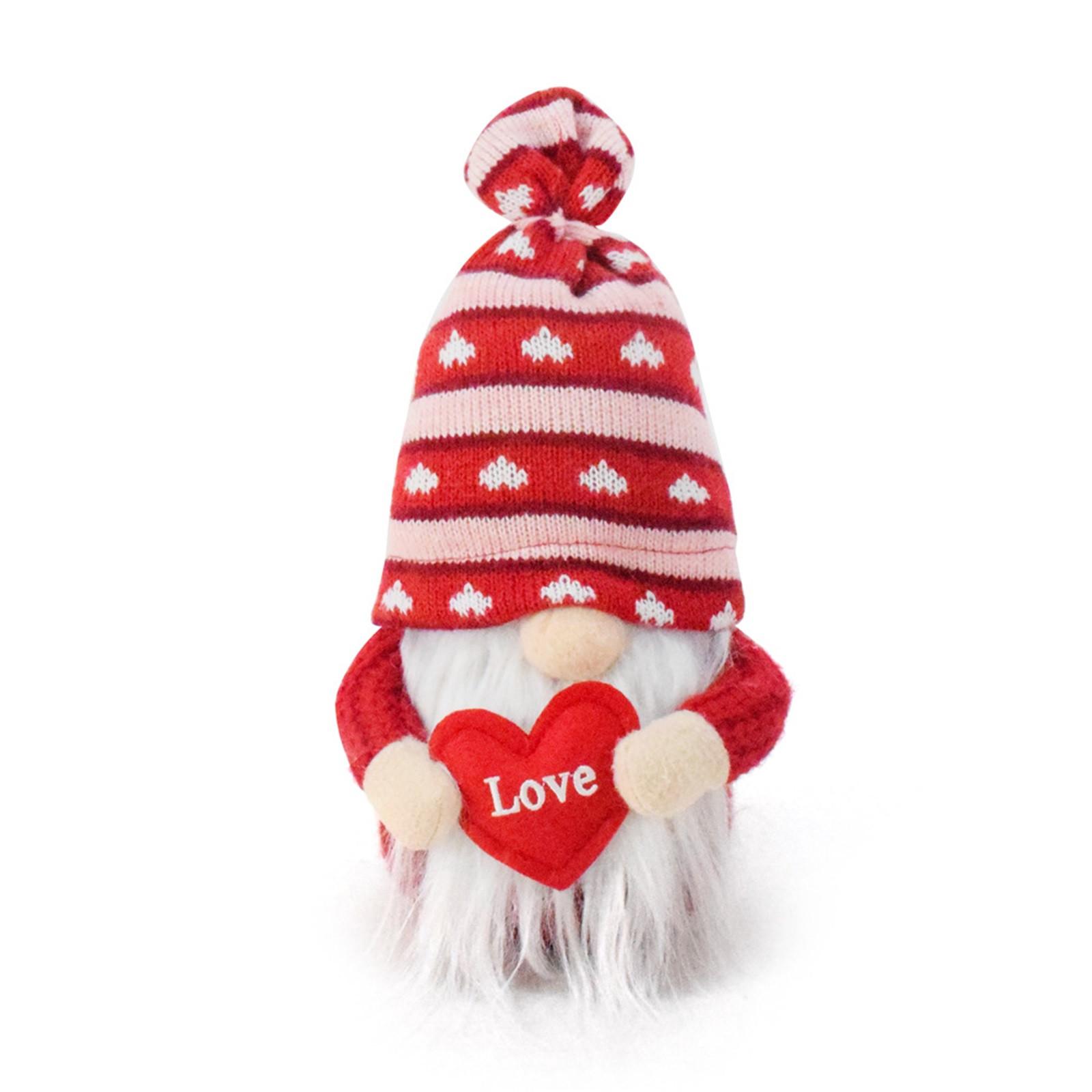 

Кукла Love Faceless Rudolph, гном, украшения для окон, праздничные подарки для пар, 1 шт. One Size