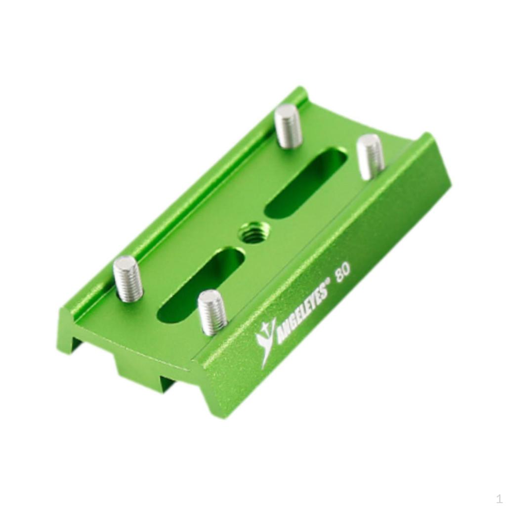 Dovetail Mounting Plate Saddle Mount Base Easily Install Slot