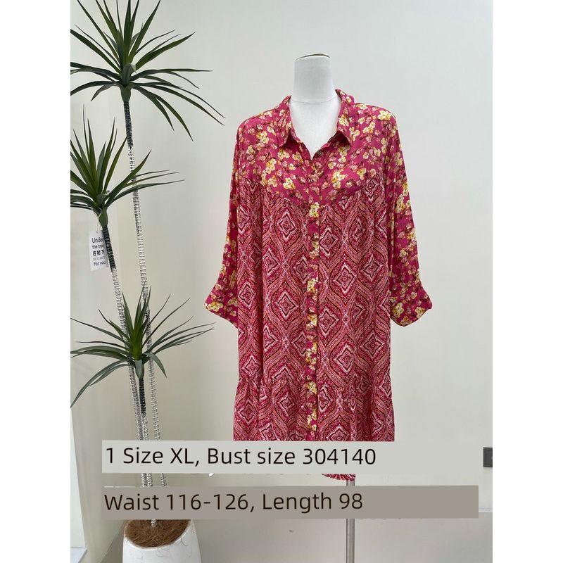 2025 Summer New Niche Australian Single Bourette Vacation Wear Color Floral Skirt Romantic Color Dress