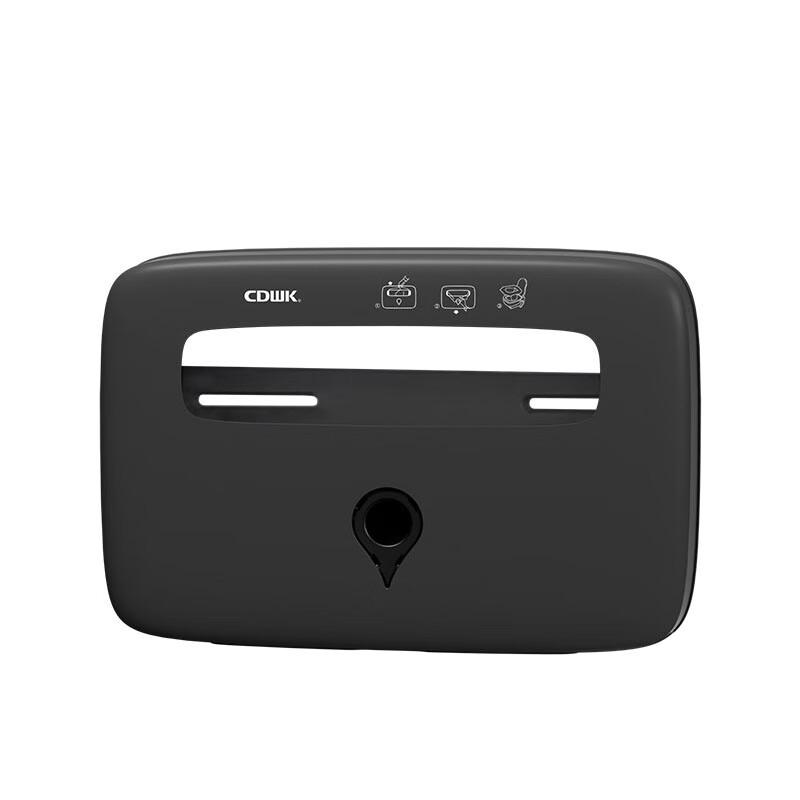 Commercial No-Punch Toilet Seat Paper Holder