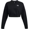 Womens/Ladies Rival Terrycloth Crew Neck Crop Sweatshirt