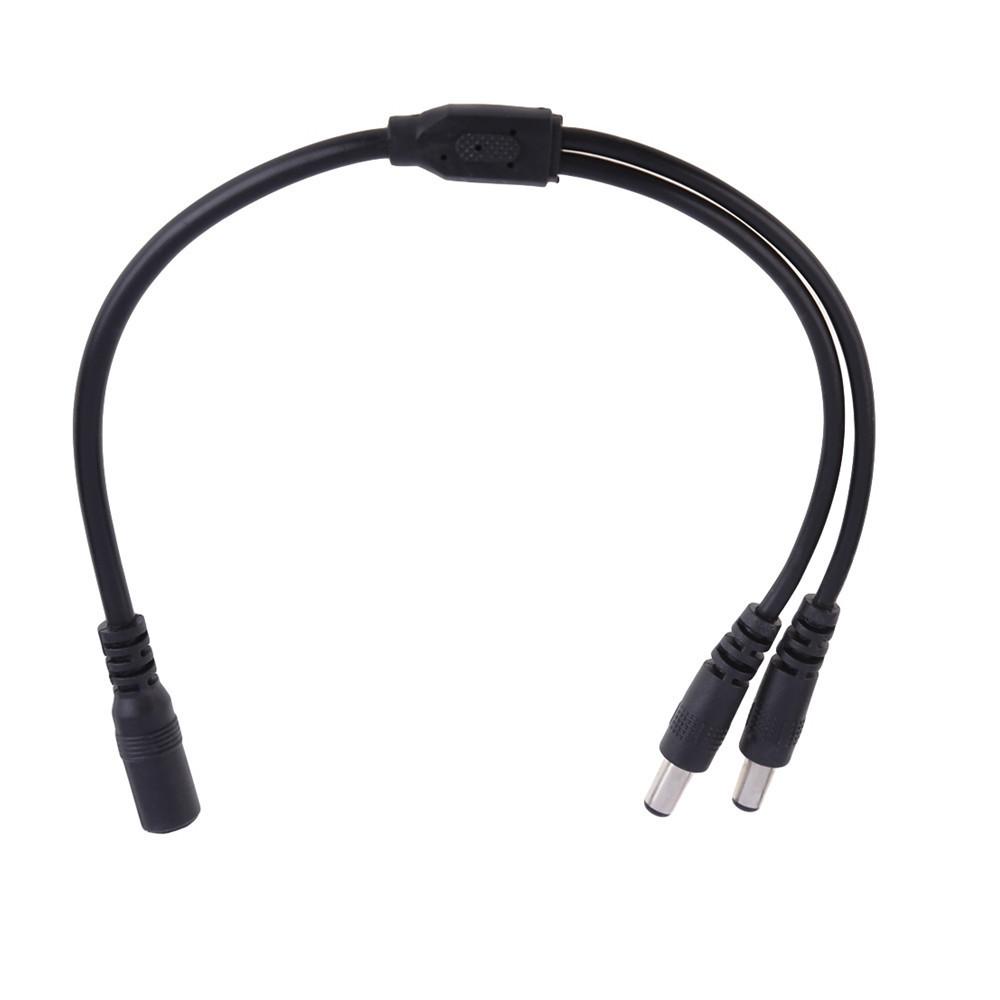 1-10pcs 1 DC Female To 2/3/4/5 Male plug Power Cord adapter DC Connector Cable Splitter LED Strip lights CCTV Security Camera