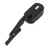Motorcycle Helmet Wiper Rechargeable 2 Speed Switch Water Resistant Windshield Wiper for Motorbike Visor 800mAh Battery