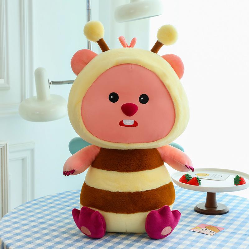 Beliebte Biberpuppe Niedlicher Biber Ruby Puppe Plüschpuppe Automat