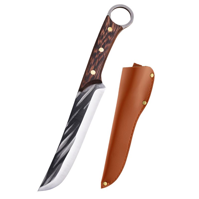 Forged Boning Knife Butcher Knife Kitchen Knife 5cr15 Stainless Steel Household Meat Cleaver Slicing Knife