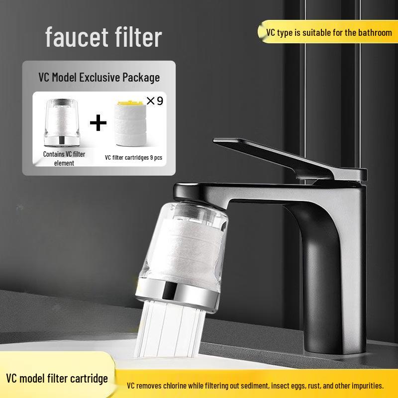 TLXT Faucet Water Filter with VC Standard