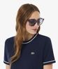 LACOSTE Women'S Piping Detail T-Shirt Dress Ef9855-56G 3Ui