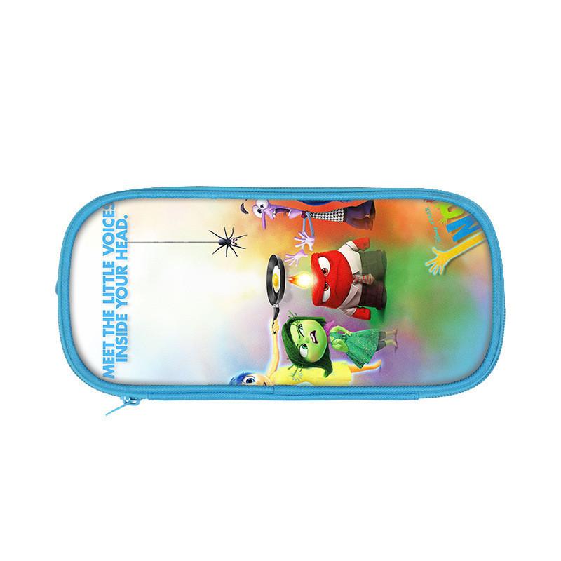 Inside Out Brain Characters Pencil Case With Large Capacity For Students And Office Use