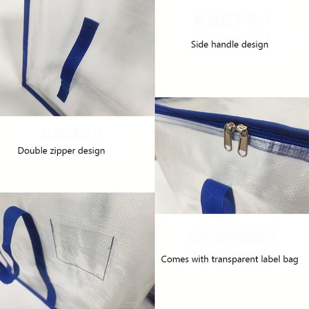 Thicken Woven Luggage Packing Bag Large Capacity Travel Storage Bag Multifunctional Moving Bag
