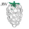 Office Desk Toy Strawberry Grape Stress Relief Toy, Realistic Fruit Squeeze Sensory Anxiety Relieving for Kids Adults Clear