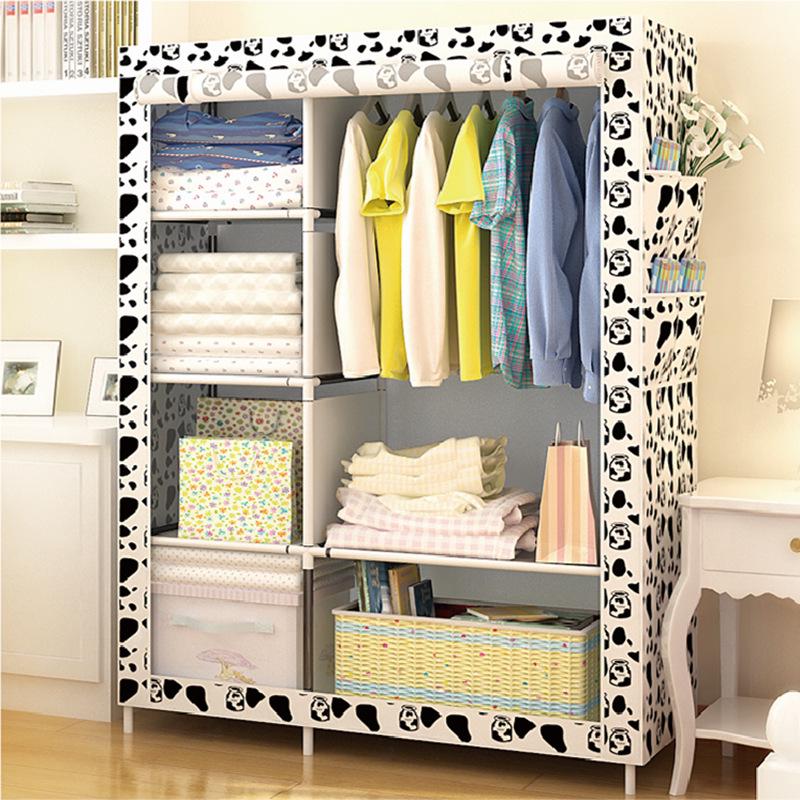 Compact Foldable Wardrobe for Dorms or Rentals: Easy Assembly & Layered Storage