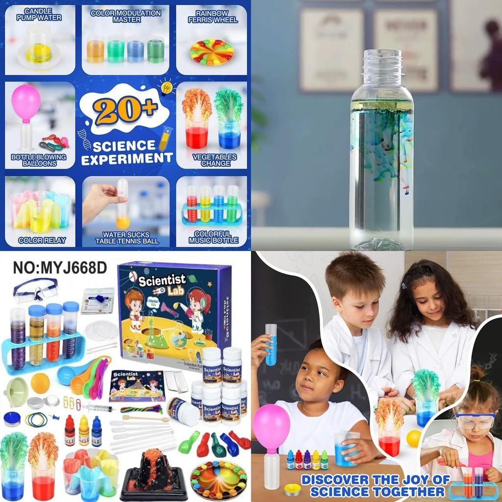 Stem Science Experiment Kit For Elementary School Students Educational Toy For Hands-on Learning And Creative Thinking Material)