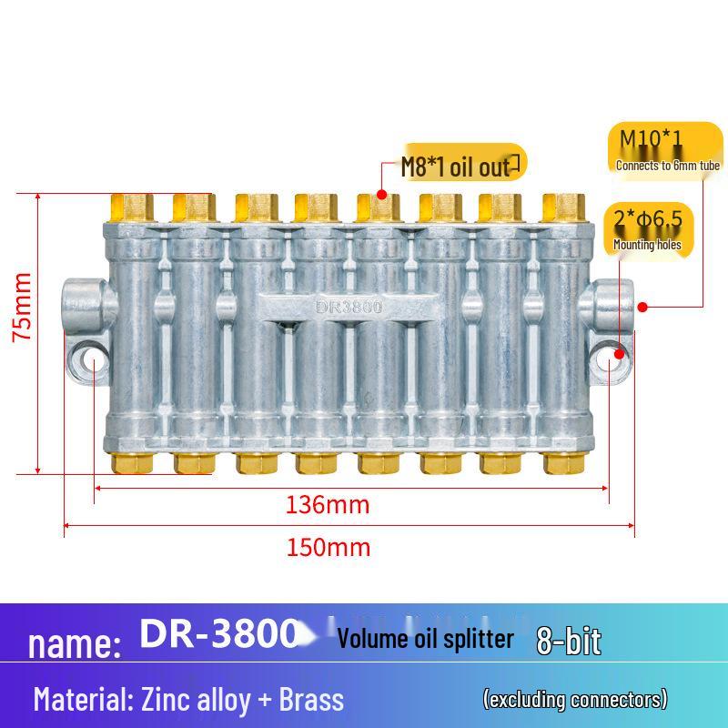 Precision Oil Distributor & Injection Molding Machine: RH Oil Circuit Block & HEGR Manifold