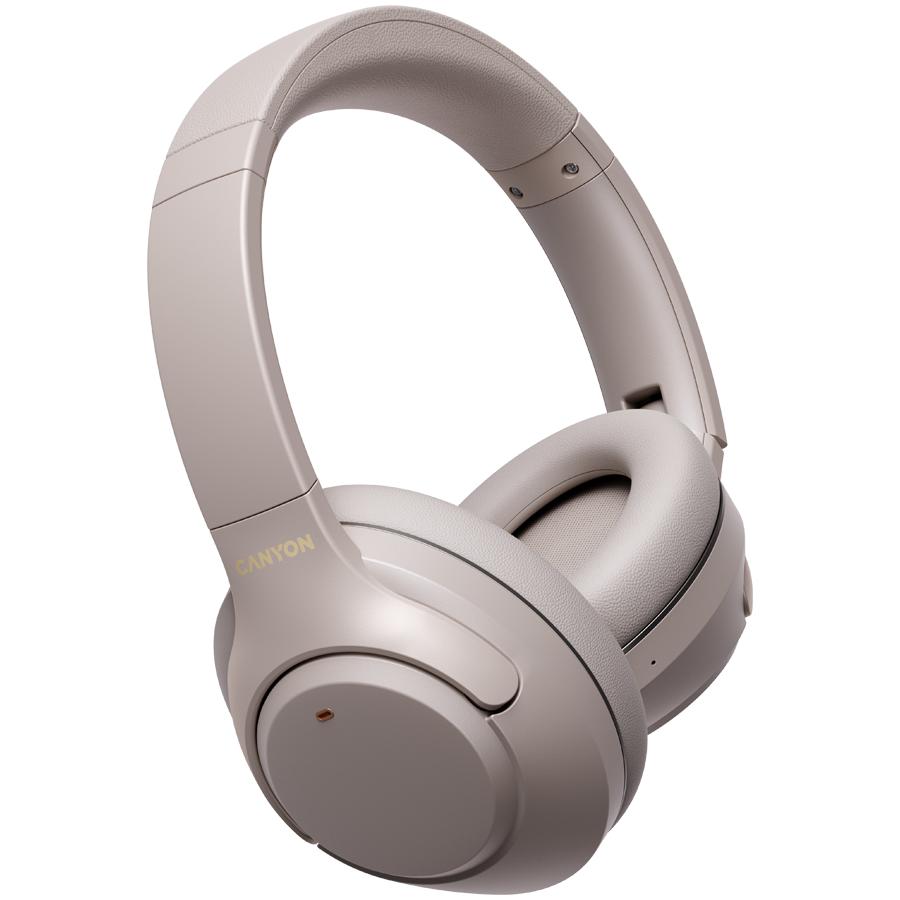 CANYON OnRiff 6 ANC Wireless Beige Over-Ear Headphones